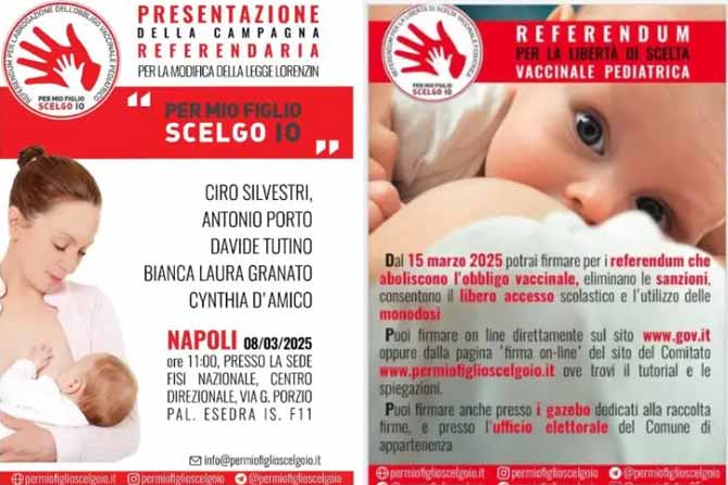 Raccolta firme proposta referendaria
