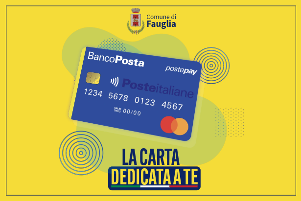 Una grafica descrittiva della "Carta dedicata a te"