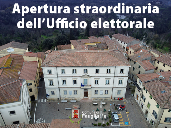 Apertura straordinaria Ufficio Elettorale