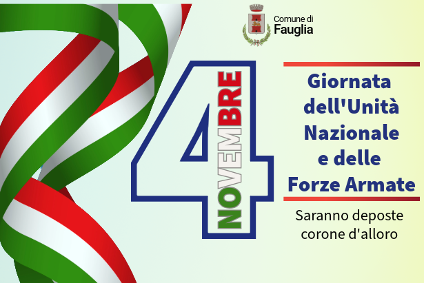 La grafica sul 4 novembre, giornata dell'Unità Nazionale e delle Forze Armate