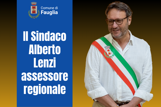 Il sindaco Alberto Lenzi nominato assessore regionale