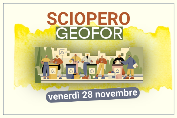 Sciopero Geofor 28 novembrebis