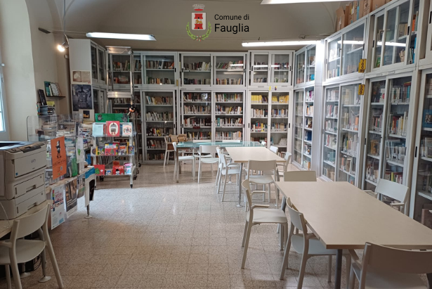 La biblioteca comunale di Fauglia