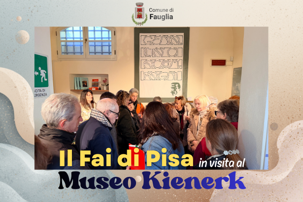 Il gruppo del Fai all'ingresso del Museo Kienerk
