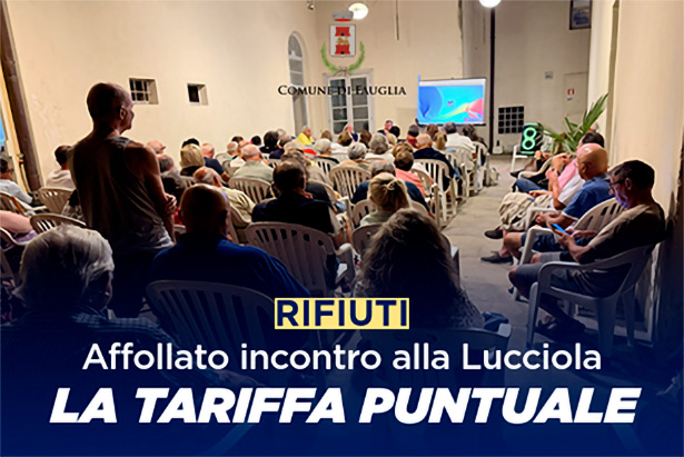 La Lucciola gremita di partecipanti durante l'incontro sulla tariffa puntuale