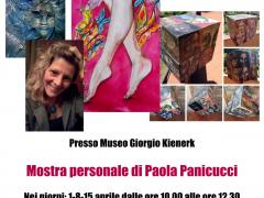 MUSEO E SALETTA KIENERK MOSTRA PERSONALE DI PAOLA PANICUCCI 1-2-8-15-16 APRILE