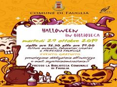 Halloween in biblioteca, martedÃ¬ 29 ottobre, Fauglia