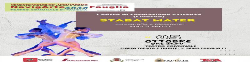 TEATRO COMUNALE 5 OTTOBRE ORE 21.15 SPETTACOLO DI DANZA 