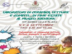 5-6 SETTEMBRE: LABORATORI PER BAMBINI DAI 6 AI 10 ANNI 